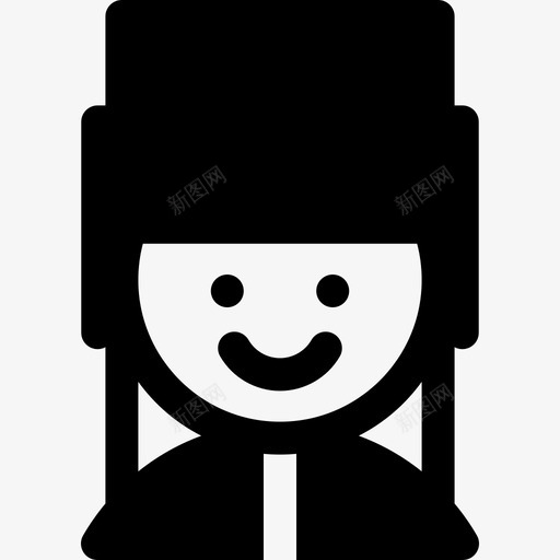 女人圣诞化身满满的图标svg_新图网 https://ixintu.com 圣诞化身 女人 满满的