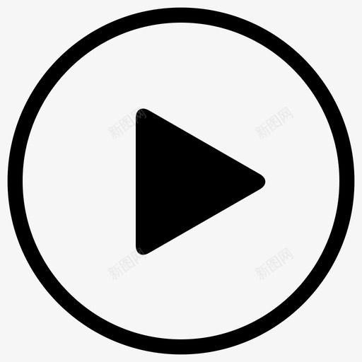 播放音乐暂停图标svg_新图网 https://ixintu.com 播放 播放器 暂停 视频 音乐 高品质填充图标