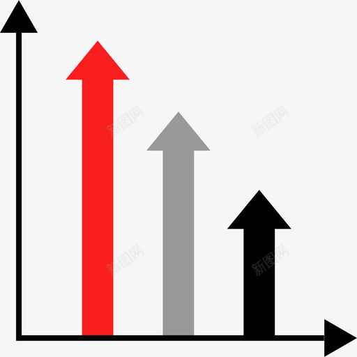 条形图图表和图表9平面图图标svg_新图网 https://ixintu.com 图表和图表9 平面图 条形图