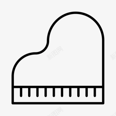 钢琴大钢琴音乐图标图标