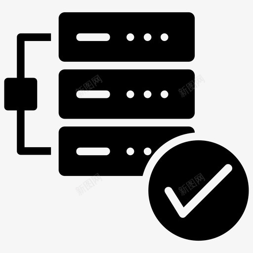 数据库验证复选标记数据批准图标svg_新图网 https://ixintu.com 复选标记 数据库字形图标 数据库安全 数据库软件 数据库验证 数据批准 服务器验证