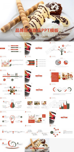 糕点铁盒设计创意简约糕点品牌推广营销宣传项目策划书