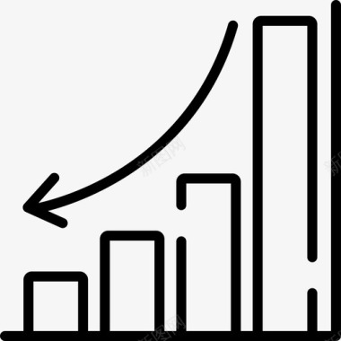 损失信息图4线性图标图标