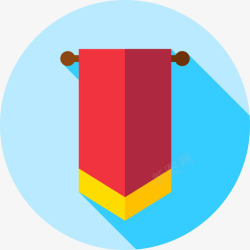 皇室徽章徽章皇室12扁平图标高清图片