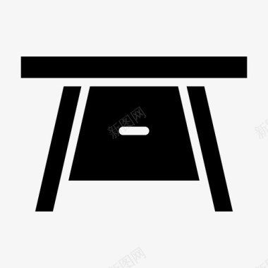 桌子桌面家具图标图标