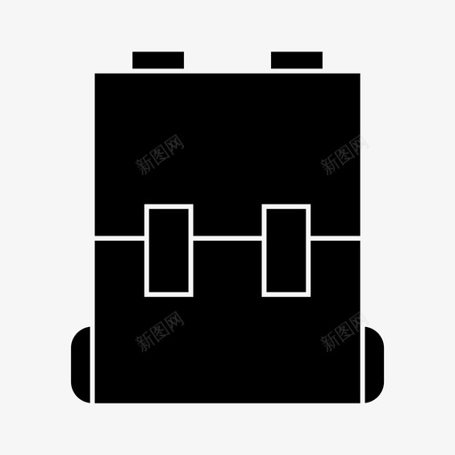 背包冒险包图标svg_新图网 https://ixintu.com 冒险 包 学校 学校铭文 背包 野营