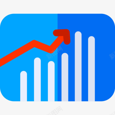 条形图业务分析6扁平图标图标