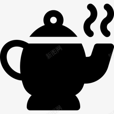 茶壶英国2装满图标图标