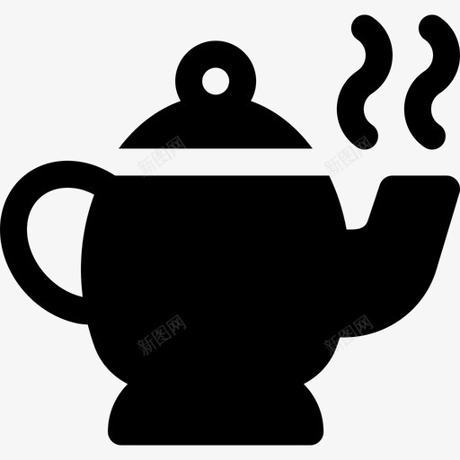 茶壶英国2装满图标svg_新图网 https://ixintu.com 英国2 茶壶 装满