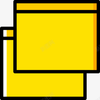 浏览器33号黄色图标图标