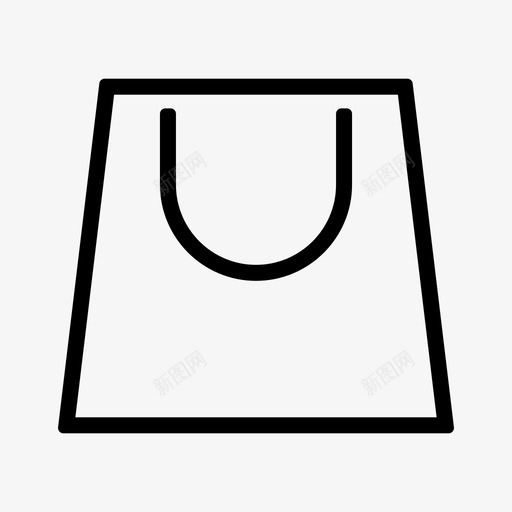 购物袋购买销售图标svg_新图网 https://ixintu.com ios 用户界面概述 网页设计 购买 购物袋 销售