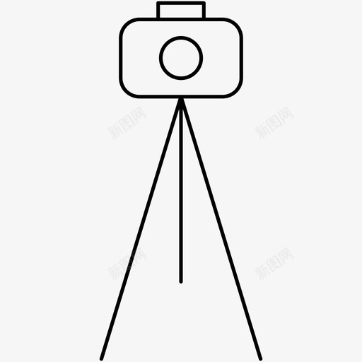 摄影照相机日常用品图标svg_新图网 https://ixintu.com 摄影 日常用品 照相机