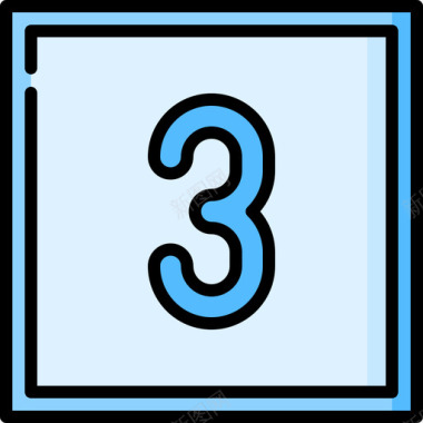 三符号23线颜色图标图标