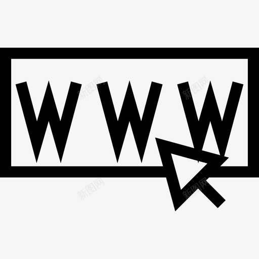 Www搜索引擎优化营销9线性图标svg_新图网 https://ixintu.com Www 搜索引擎优化营销9 线性