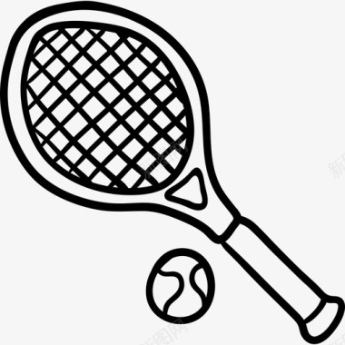 网球酒店服务6黑色图标图标