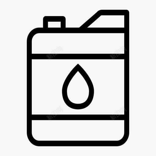 发动机润滑油机油图标svg_新图网 https://ixintu.com 发动机 机油 润滑油 能源
