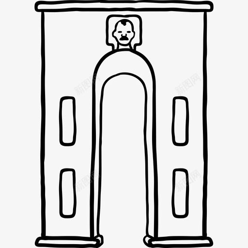 EjerBavnehoj塔世界纪念碑2黑色图标svg_新图网 https://ixintu.com EjerBavnehoj塔 世界纪念碑2 黑色