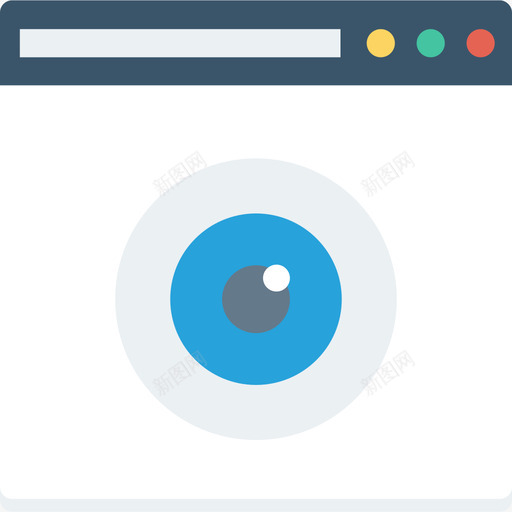 浏览器网页开发用户界面3平面图标svg_新图网 https://ixintu.com 平面 浏览器 网页设计开发用户界面3