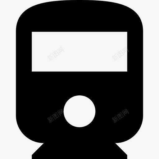 单色火车地图和交通工具图标svg_新图网 https://ixintu.com 单色火车 地图和交通工具