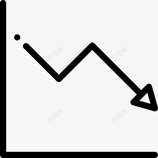 损失信息图元素7线性图标svg_新图网 https://ixintu.com 信息图元素7 损失 线性