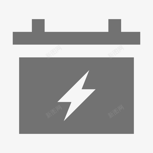 汽车电池网络技术材料标图标svg_新图网 https://ixintu.com 汽车电池 网络技术材料设计图标