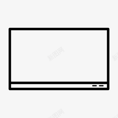 笔记本电脑显示器液晶屏图标图标