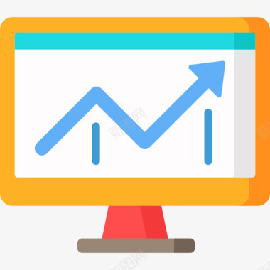 折线图业务分析3平面图图标图标