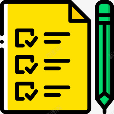 列表文件和文件夹12黄色图标图标
