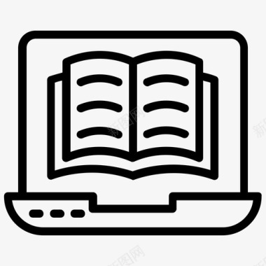 数字图书馆数字百科全书电子书图标图标