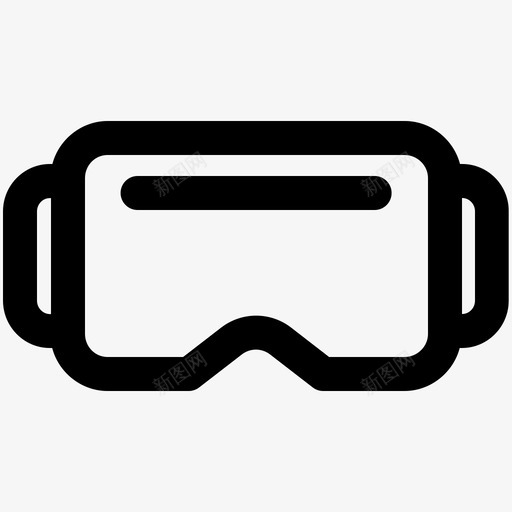 眼镜谷歌焊接玻璃图标svg_新图网 https://ixintu.com 焊接玻璃 眼镜 谷歌