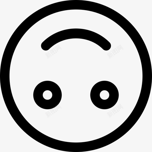 微笑表情直率图标svg_新图网 https://ixintu.com 微笑 直率 表情