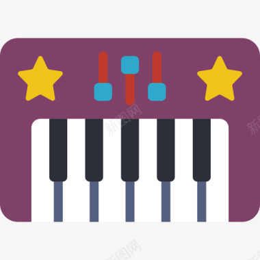 钢琴玩具13平的图标图标