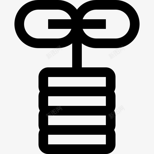 投资银行3线性图标svg_新图网 https://ixintu.com 投资 线性 银行3