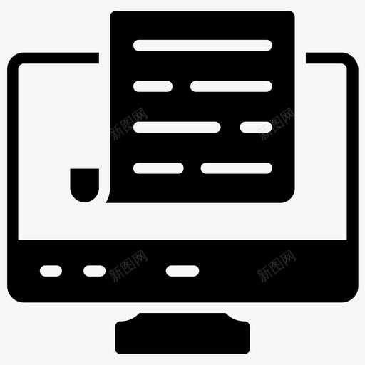 在线文档计算机文档数字存储图标svg_新图网 https://ixintu.com it工作区字形图标 内容放置 在线文档 数字存储 电子文档 计算机文档