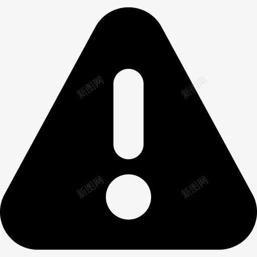 警告数据安全7已填充图标svg_新图网 https://ixintu.com 已填充 数据安全7 警告