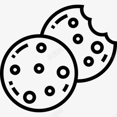 曲奇饼干面包店7直系图标图标