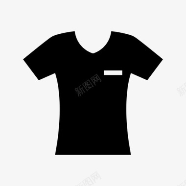 T恤服装时装图标图标