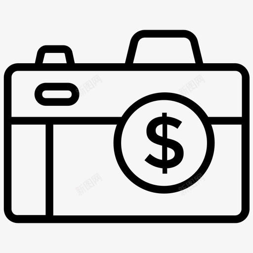 摄影师薪水相机货币图标svg_新图网 https://ixintu.com 摄影 摄影师薪水 数码相机 相机 被动收入 被动收入机会线图标 货币