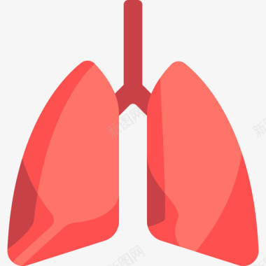 肺健身12平坦图标图标