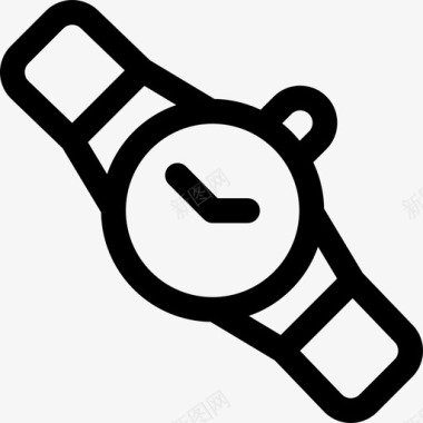 手表时间管理14线性图标图标