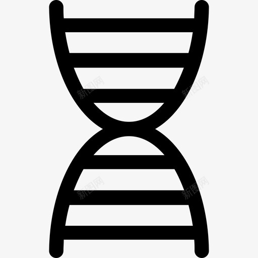 Dna科学技术2线性图标svg_新图网 https://ixintu.com Dna 科学技术2 线性