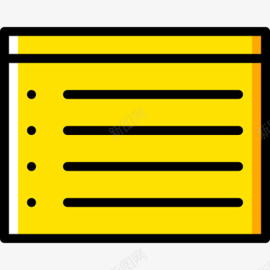浏览器33号黄色图标图标