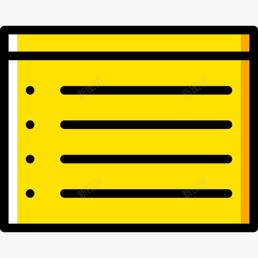 浏览器33号黄色图标svg_新图网 https://ixintu.com 33号设计 浏览器 黄色