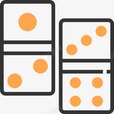 多米诺16号赌场黄影图标图标