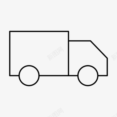 货车送货装运图标图标