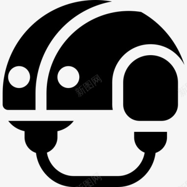 头盔滑冰3充气图标图标