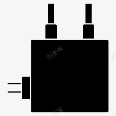 充电器插头日常用品图标图标