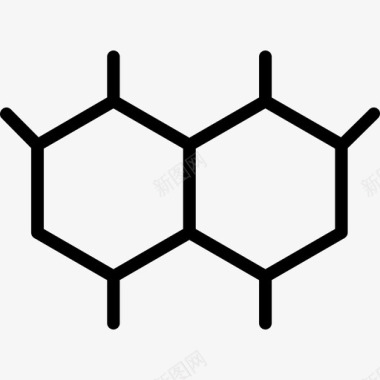 细胞科学32线性图标图标