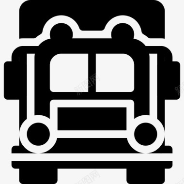 卡车运输44装满图标图标