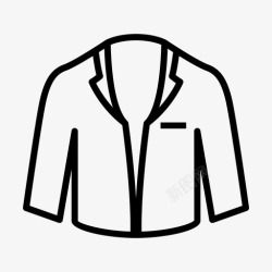 马甲套装马甲衣服时装图标高清图片